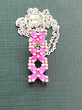 Natural Ruby 14KGP Necklace